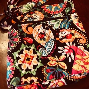 Vera Bradley Disney Crossbody Bag Midnight Mickey